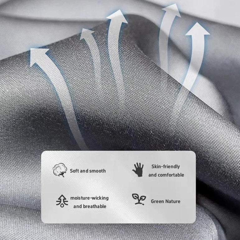 CHICIFY Cooling Fitted Sheet Set – Luxuriously Cool & Breathable Sleep Comfort