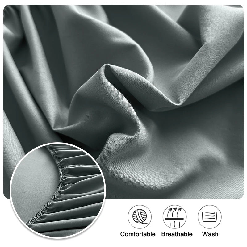 CHICIFY Cooling Fitted Sheet Set – Luxuriously Cool & Breathable Sleep Comfort