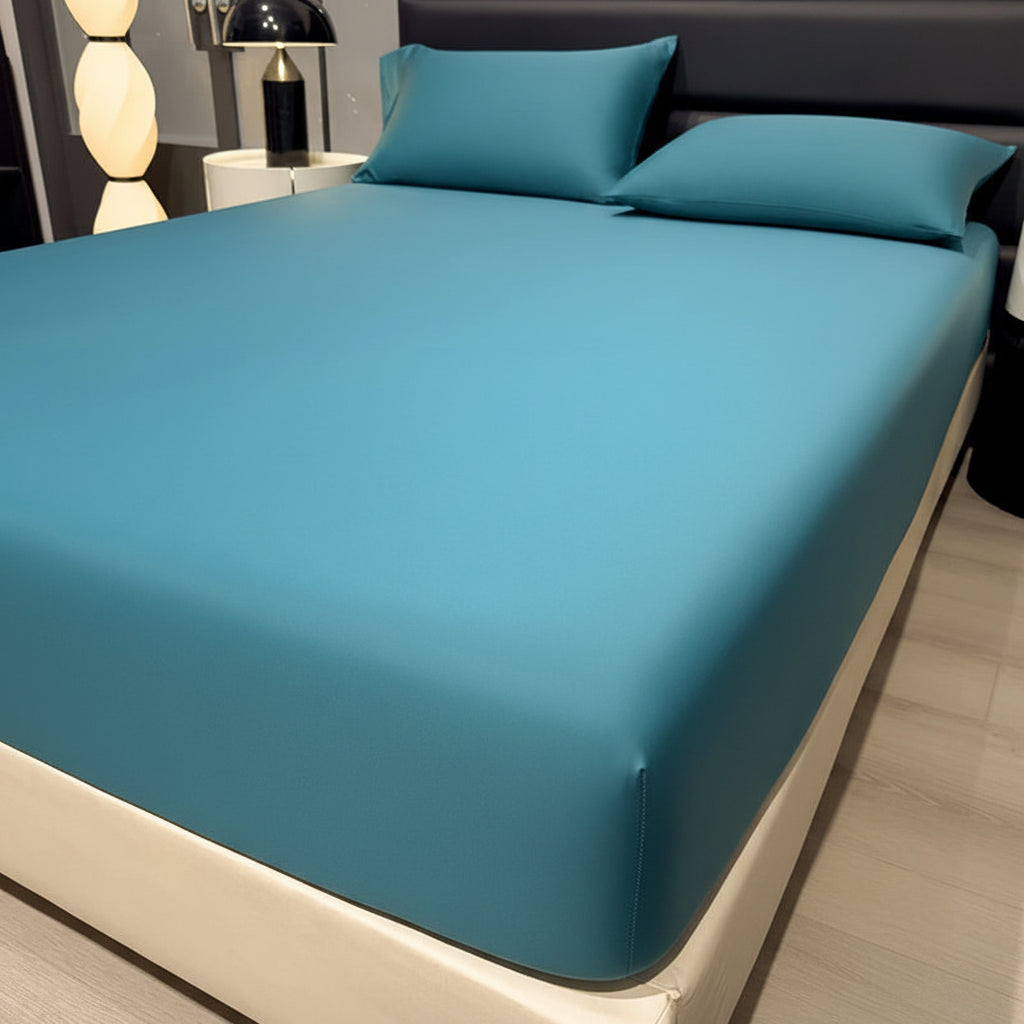 CHICIFY Cooling Fitted Sheet Set – Luxuriously Cool & Breathable Sleep Comfort